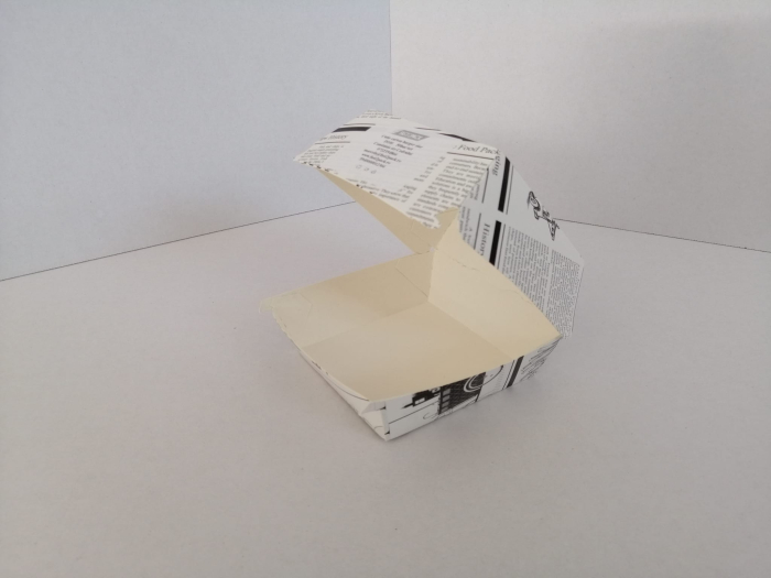 Cutie carton burger ziar D100 50buc/set [2]