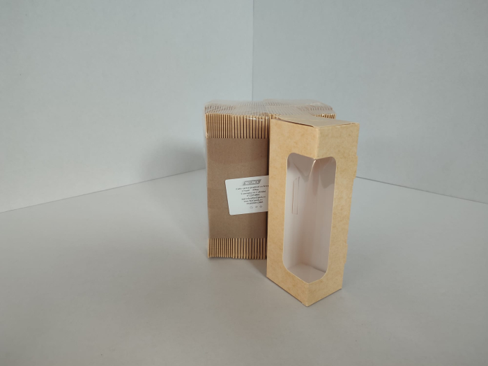 Cutie carton cu fereastra pentru prajituri  170 x 60 H50mm  50 buc/set [2]