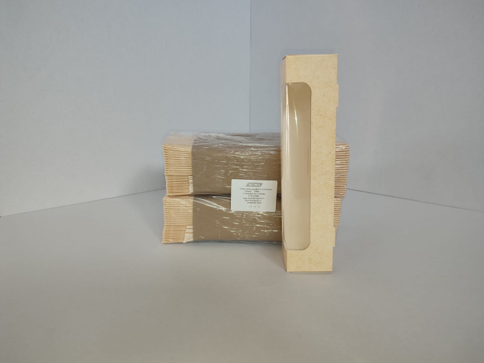 Cutie carton cu fereastra pentru prajituri  230 x 60 H50mm  50 buc/set [2]