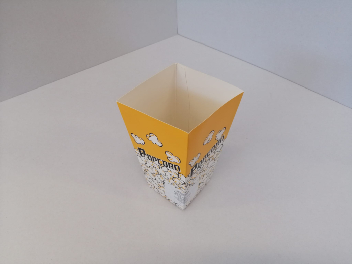 Cutie carton popcorn galben-negru 1L [2]
