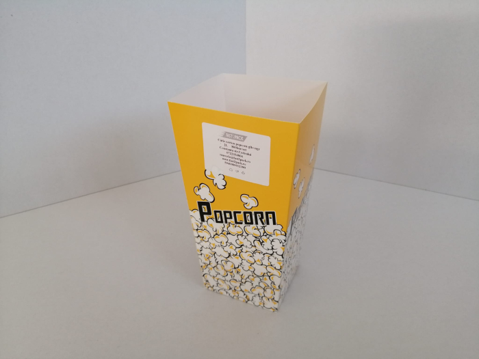 Cutie carton popcorn galben-negru 2L [2]