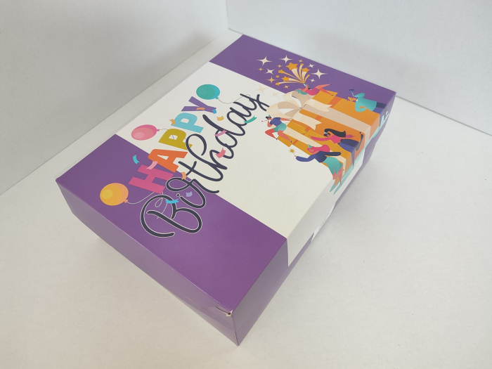 Cutie carton tort PARTY-Auriu dreptunghiulara 35x25cm H13cm 43buc/set [2]