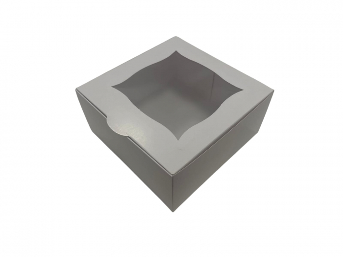 Cutii prajituri display 17.5 x 17.5 x 8.5 100buc/set [1]