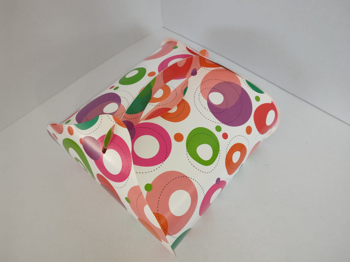 Cutie tort cu model ABSTRACT CT1  24x24cm H16cm  25buc/set [2]