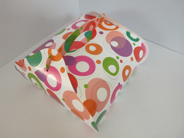 Cutie tort cu model ABSTRACT CT4  30x30cm H16cm  25buc/set [2]