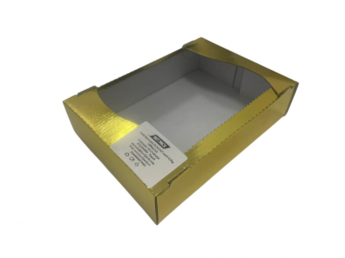 Cutii fursecuri 21.5 x 15 x 5 aurii 0.5kg 100buc/set [1]