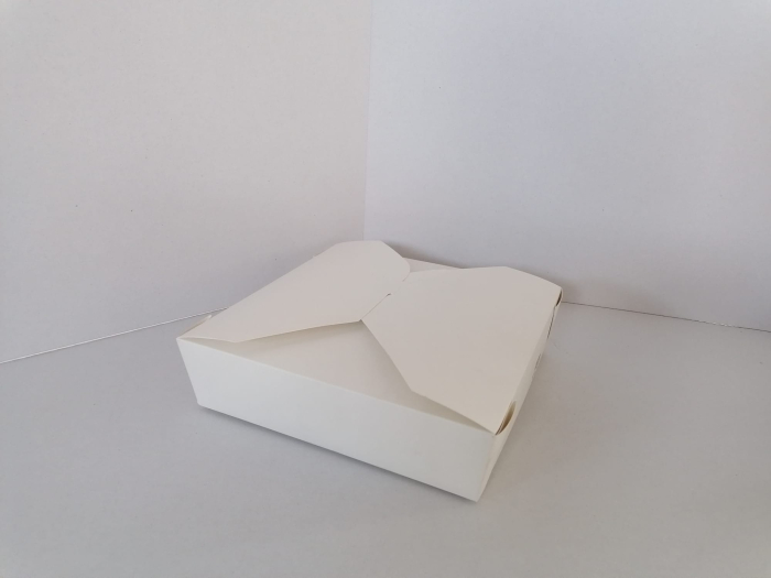 Cutii meniu carton alb 4cl 217x217x64mm  2910cc 35buc/set [3]