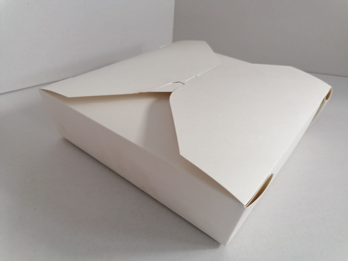 Cutii meniu carton alb 4cl 217x217x64mm  2910cc 35buc/set [2]