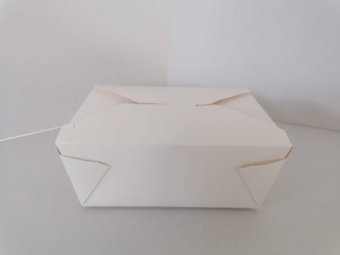 Cutii meniu carton alb 4cl 220x190x90mm 2880cc 40buc/set [2]