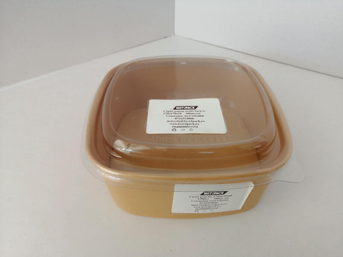 Cutii meniu patrate carton K 170x170x68 1200cc 50buc/set [3]