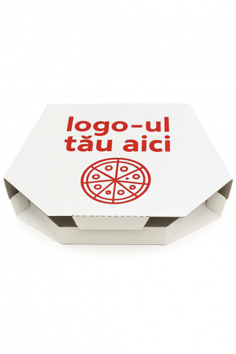 Cutii Pizza "Lambo" alb sau natur  330 x 330 x 40 mm [1]