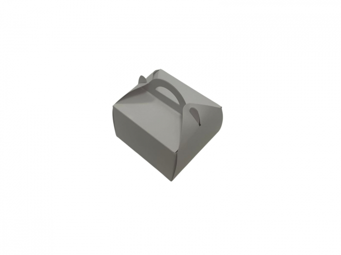 Cutii prajituri 12 x 12 x 7 albe 100buc/set [1]