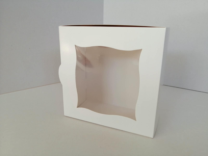 Cutii prajituri display 17.5 x 17.5 x 8.5 100buc/set [2]