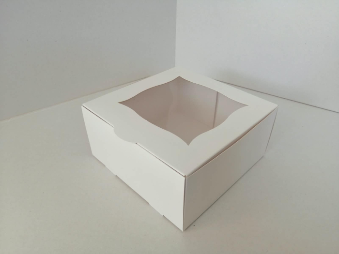 Cutii prajituri display 17.5 x 17.5 x 8.5 100buc/set [3]