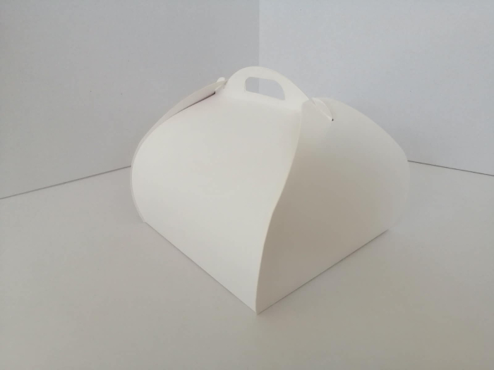 Cutii tort 20 (Z2) 20 x 20 x 11 albe simple 100buc/set [2]