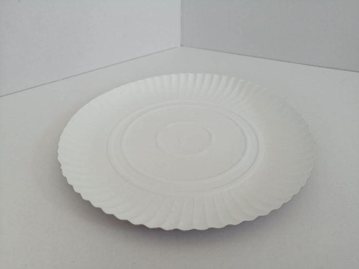 Farfurii carton albe R1 D23 100buc/set [4]