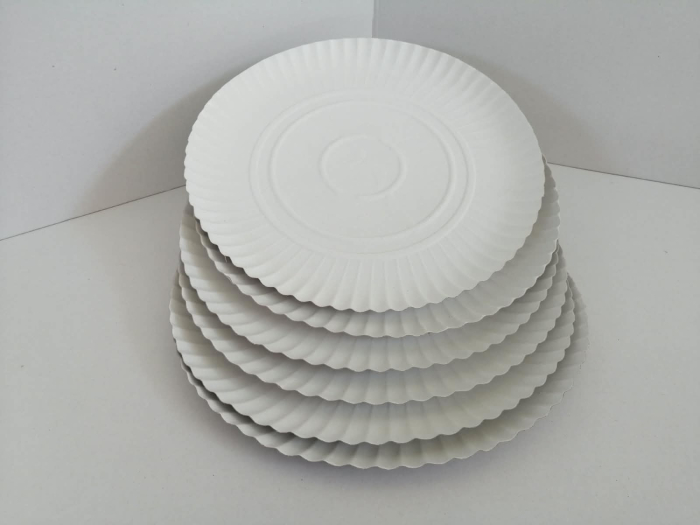 Farfurii carton albe R2 D26 100buc/set [3]