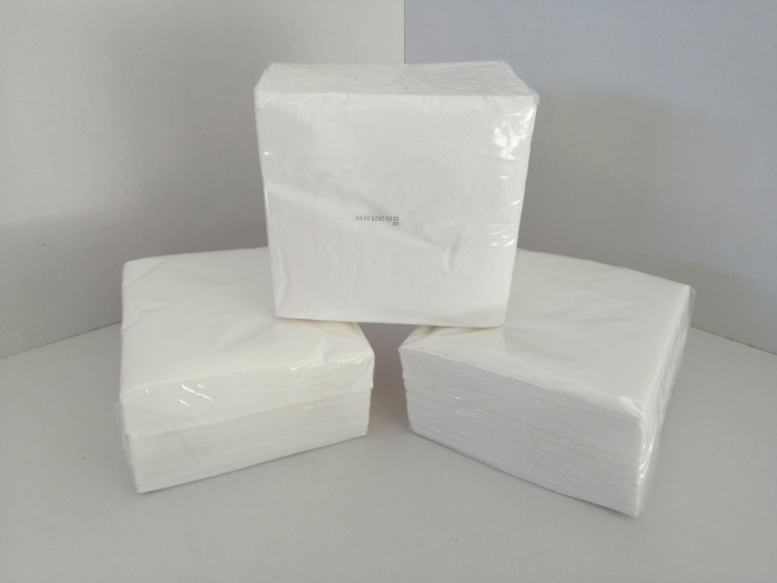 Servetele de hartie - doua straturi - albe 33 x 33 100buc/set [2]