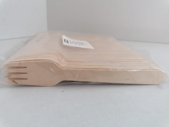 Tacam lemn eco furculita 16cm 100buc/set [3]