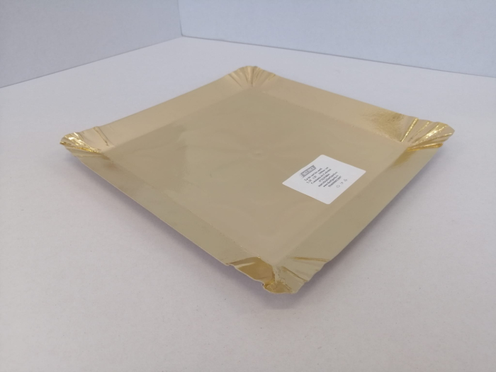 Tavita carton gros auriu 25x25cm 100buc/set [2]