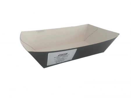 Ambalaje Fast Food - Barcute negre 245x165x57 1200cc 250buc/set