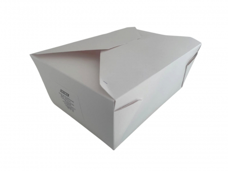 Ambalaje Fast Food - Cutii meniu carton alb 4cl 220x190x90 2880cc 40buc/set