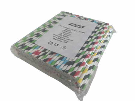 Ambalaje Diverse - Paie de hartie colorate D6x220 250buc/set