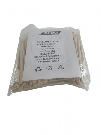 Bete aperitive Teppo 120mm 200buc/set [1]