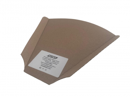 Ambalaje Pizza - Triunghi pentru pizza carton micro natur  D500 H20 100buc/set