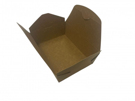 Cutii meniu kraft 19x14x6  500buc/cutie