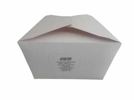Cutii meniu carton alb 4cl 220x190x90 2880cc 40buc/set [1]