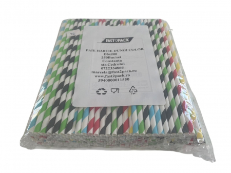 Paie de hartie colorate D6x220 250buc/set [1]