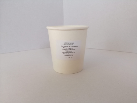 Ambalaje Fast Food - Bol carton alb rotund D98-2 16oz 25buc/set