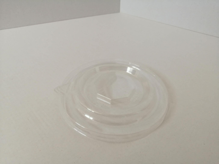 Ambalaje Fast Food - Capac PET dome fara gaura D140, 50buc/set