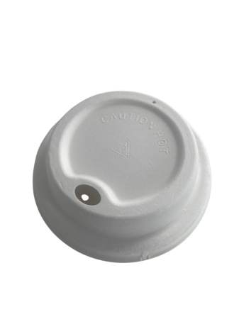 Ambalaje Diverse - Capace cu gaura bio albe D80 240cc 50 buc/set