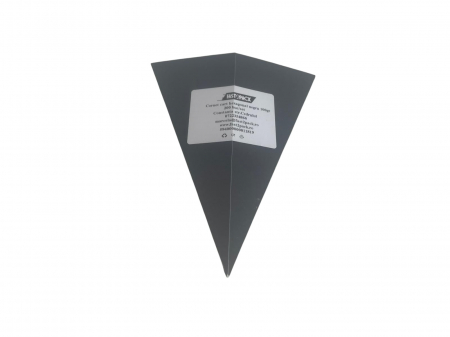 Cornet carton hexagonal negru 100g 200buc/set [1]