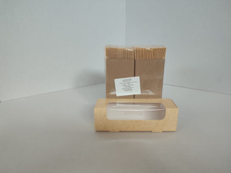 Ambalaje Cofetărie - Cutie carton cu fereastra pentru prajituri  170 x 60 H50mm  50 buc/set