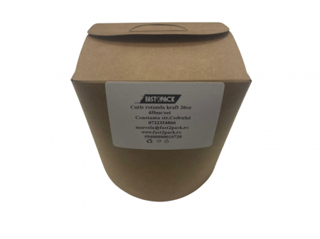 Cutie carton noodle  kraft  500cc  45buc/set [1]