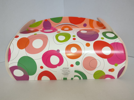 Ambalaje Cofetărie - Cutie tort cu model ABSTRACT CT3  35x25cm H16cm  25buc/set