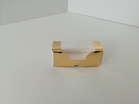 Ambalaje Cofetărie - Cutii ciocoloata Dubai aurii 10 x 4 x 4 100buc/set