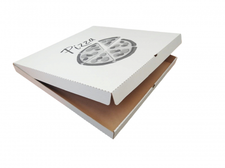 Cutii Pizza alb cu negru 500 x 500 x 40 mm [1]