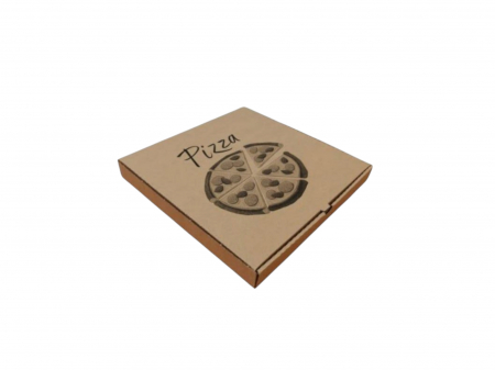 Ambalaje Pizza - Cutii-pizza-natur-cu-negru-280x280x35