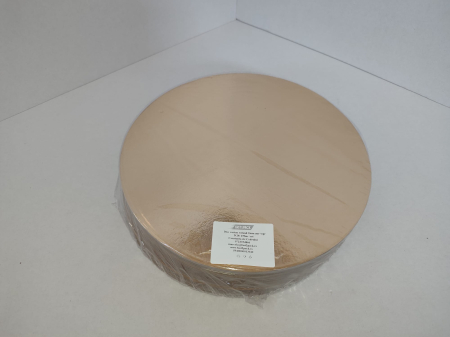 Ambalaje Cofetărie - Disc carton tort D28cm G2mm auriu-negru 25buc/set