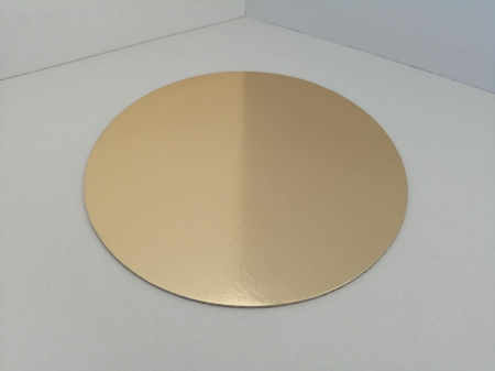 Ambalaje Cofetărie - Disc tort D30 aurii 5mm 50buc/set