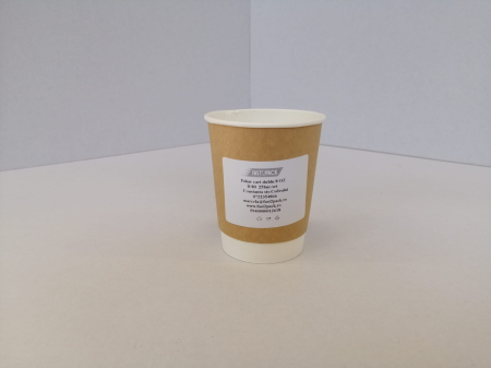 Ambalaje Diverse - Pahar carton DBWall KNA 8oz D80 25buc/set