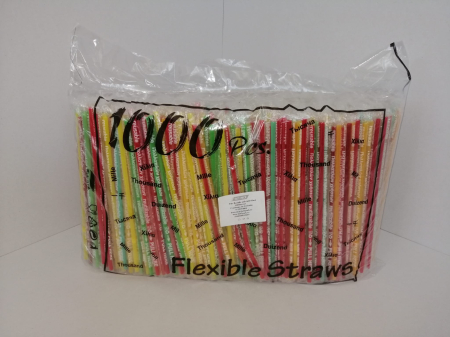 Ambalaje Diverse - Paie flexibile, ambalate individual, fluorescente 1000buc/set