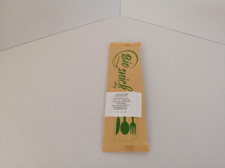 Ambalaje Diverse - Tacam ambalat individual, lemn ECO TRIS cutit+ligura+furculita+servetel 50buc/set