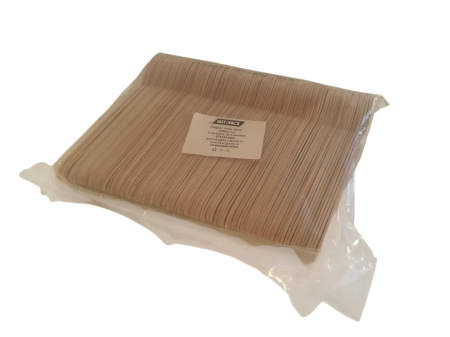 Ambalaje Diverse - Tacam lemn eco lingura 16cm 100buc/set