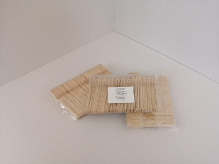 Ambalaje Cofetărie - Tacam lemn eco lingurita 11cm 100buc/set