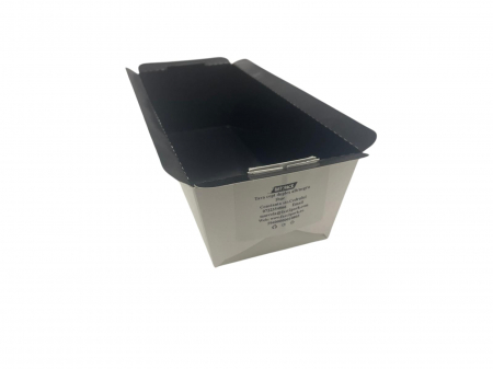 Tavi carton pentru copt patiseri 24x10x7 alb/negru [1]